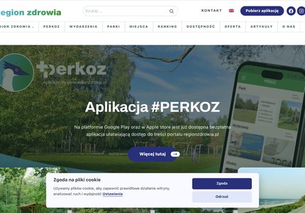 Region Zdrowia - parki prozdrowotne